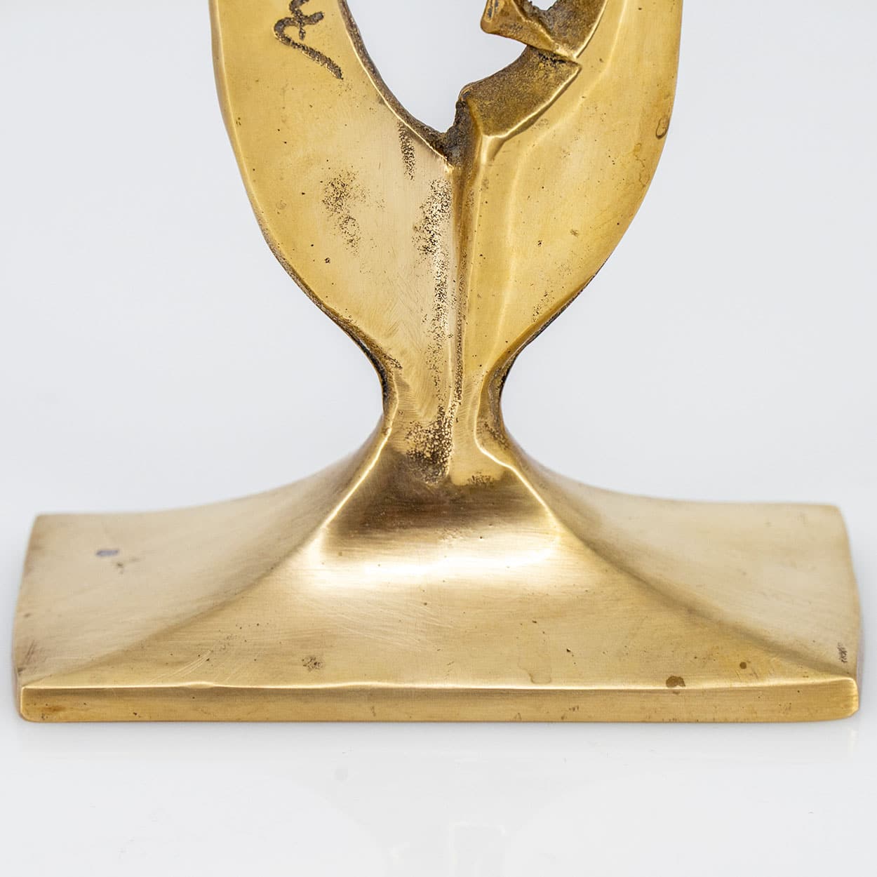 Pair of Large Kurt Jesch Amadeo Fratelli Tonini Candlelabras Brass ,1960 - Image 4