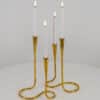 1 of the 2 Illums Bolighus Messing Candleholders, Denmark 1960 - Thumbnail Image 1