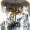 XXL Jeppe Hagedorn Ceramic Lamp, Custom Merino Wool Shade, Denmark 1960s - Thumbnail Image 5