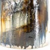 XXL Jeppe Hagedorn Ceramic Lamp, Custom Merino Wool Shade, Denmark 1960s - Thumbnail Image 6