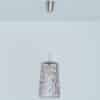 Several Purple Glass Chrome Pendant Lights in Style of Kalmar, 1950s - Thumbnail Image 8