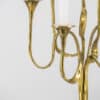 Large Kurt Jesch Amadeo Fratelli Tonini Seven Arm Candlelabra Brass ,1960 - Thumbnail Image 5