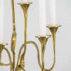 Large Kurt Jesch Amadeo Fratelli Tonini Seven Arm Candlelabra Brass ,1960 - Thumbnail Image 3