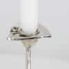 Pair of Kurt Jesch Amadeo Fratelli Tonini Candlelabras Chrome,1969 - Thumbnail Image 8