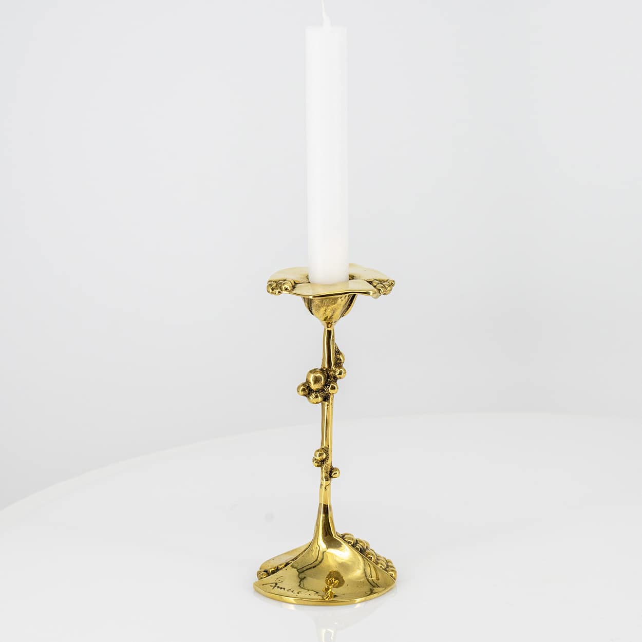 Kurt Jesch Amadeo Brass Candleholder Small, 1960 - Image 8