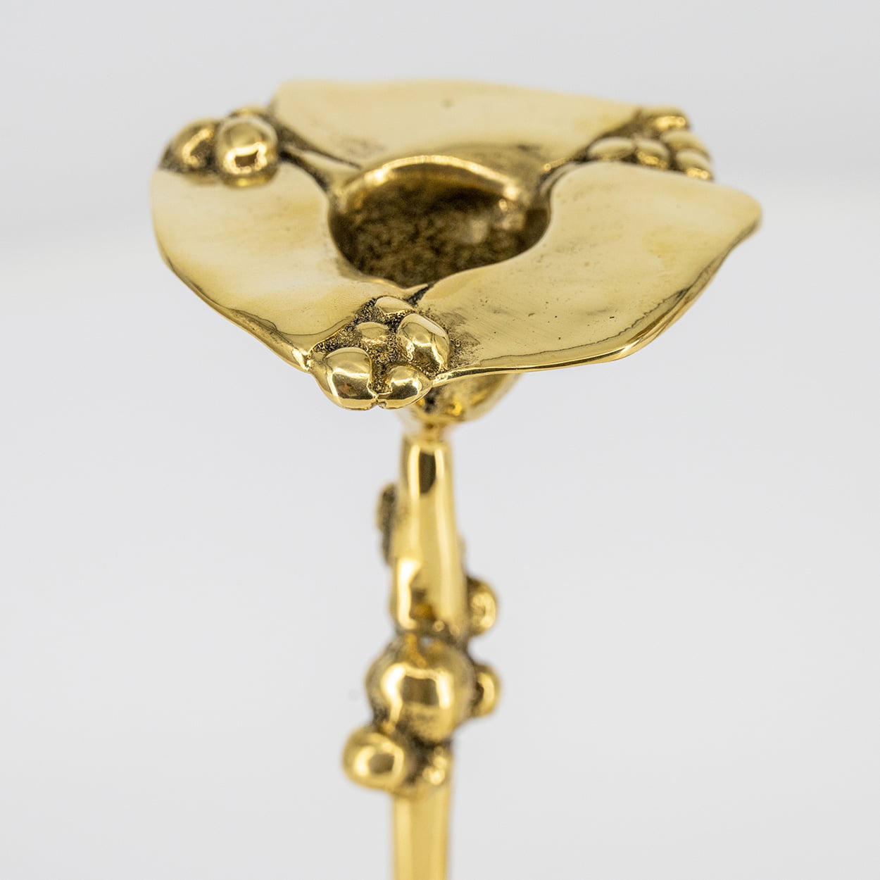 Kurt Jesch Amadeo Brass Candleholder Small, 1960 - Image 5
