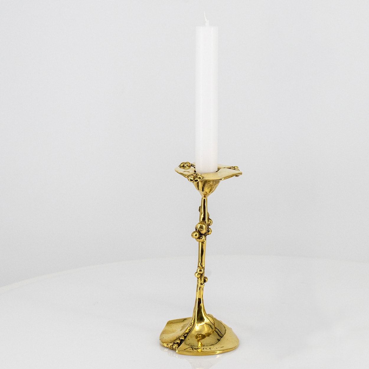 Kurt Jesch Amadeo Brass Candleholder Small, 1960 - Image 4