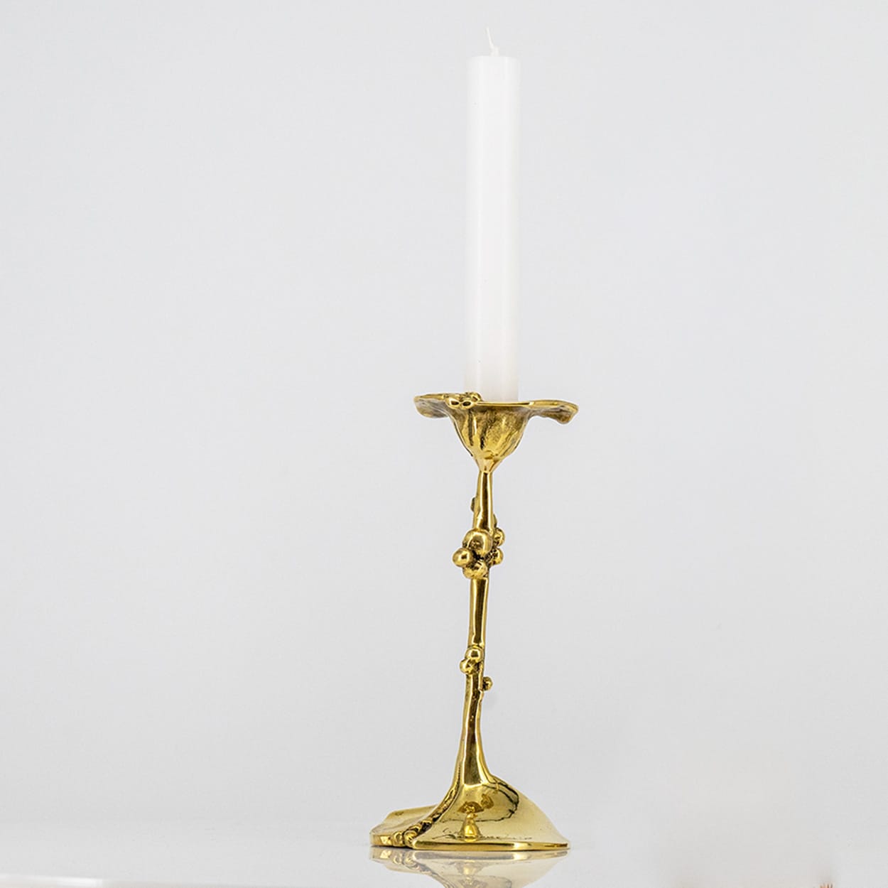 Kurt Jesch Amadeo Brass Candleholder Small, 1960 - Image 2