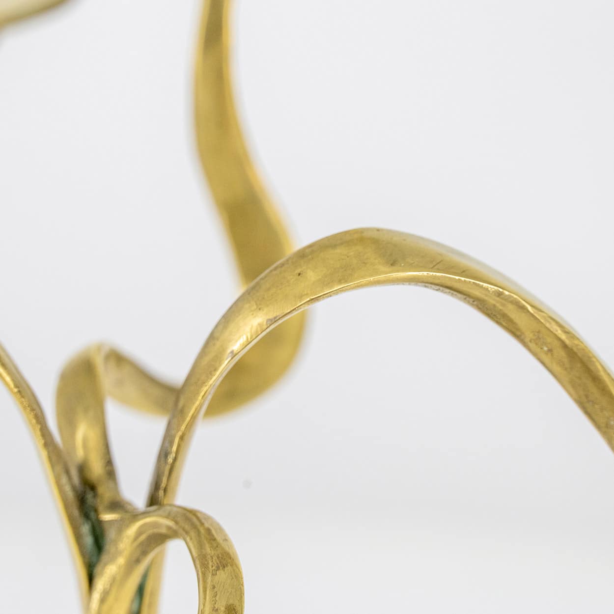 Kurt Jesch Amadeo Fratelli Tonini Four Arm Candlelabra Brass ,1960 - Image 2