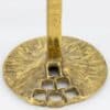 1 of the 2 Kurt Jesch Amadeo Solid Bronze Three Arm Candlelabra Brass, 1960 - Thumbnail Image 3