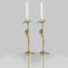 Pair of Kurt Jesch Amadeo Fratelli Tonini Candlelabras Brass ,1960 - Thumbnail Image 4