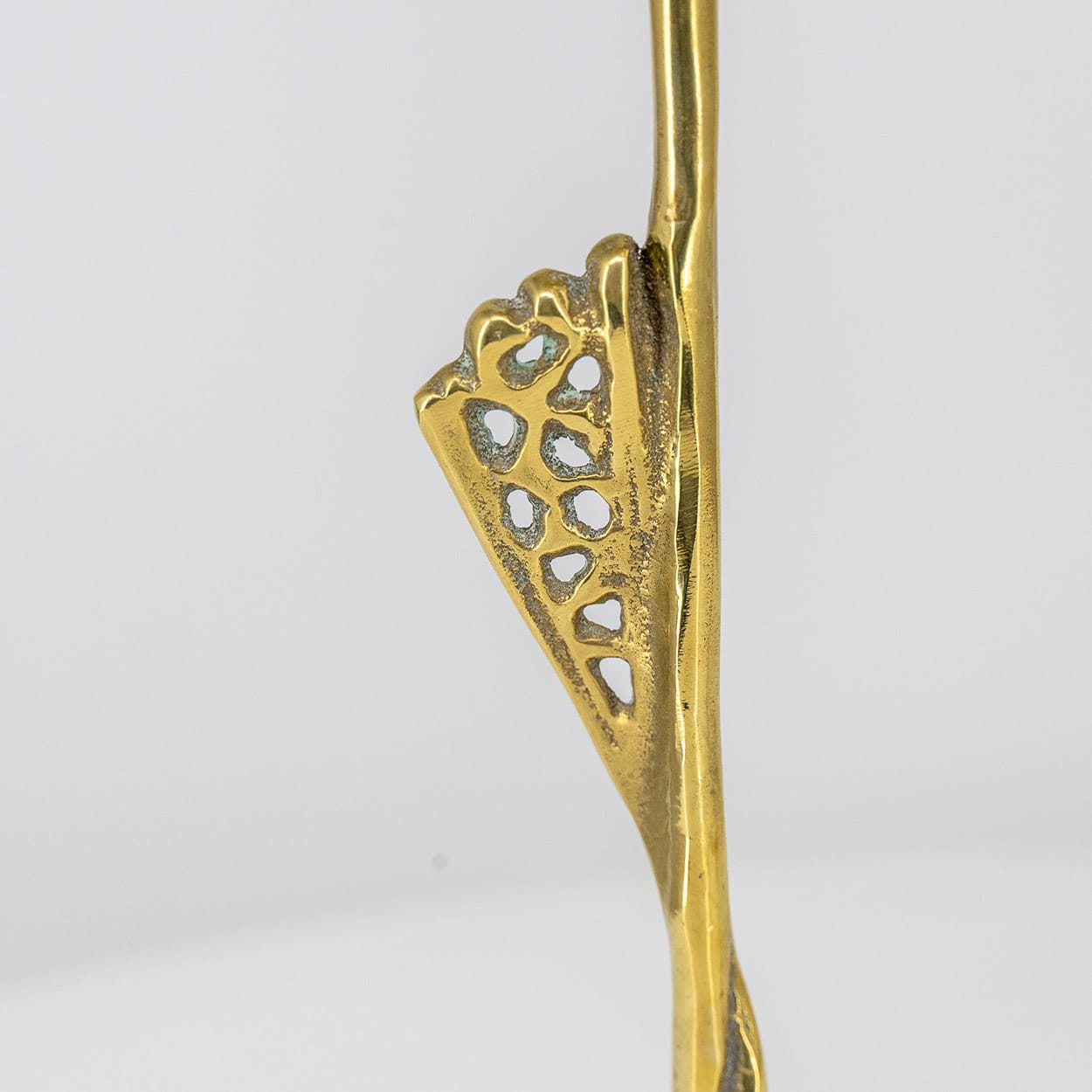 Pair of Kurt Jesch Amadeo Fratelli Tonini Candlelabras Brass ,1960 - Image 6