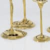 Set of 4 Kurt Jesch Amadeo Fratelli Tonini Candlelabras Brass,1960 - Thumbnail Image 3