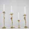 Set of 4 Kurt Jesch Amadeo Fratelli Tonini Candlelabras Brass,1960 - Thumbnail Image 10