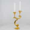 Kurt Jesch Amadeo Organic Sculptural 2-Armed Glossy Candleholder, 1960 - Thumbnail Image 5