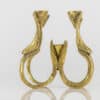 1 of the 2 Harjes Solid 5 Arm Candlelabra Brass, Germany 1960 - Thumbnail Image 5