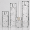 Set of 4 Ice Block Candleholders by Timo Sarpaneva, 1960s - Thumbnail Image 1