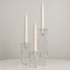 Set of 4 Ice Block Candleholders by Timo Sarpaneva, 1960s - Thumbnail Image 5