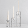 Set of 4 Ice Block Candleholders by Timo Sarpaneva, 1960s - Thumbnail Image 7