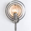 Pair Of Glass Chrome Wall Lights by Oscar Torlasco, Italy 1970 - Thumbnail Image 11