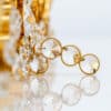 Gilded Palwa Jewel Crystal Candlestick Candelabra, 1960 - Thumbnail Image 3
