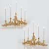 Gilded Palwa Jewel Crystal Candlestick Candelabra, 1960 - Thumbnail Image 10