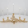 Gilded Palwa Jewel Crystal Candlestick Candelabra, 1960 - Thumbnail Image 8
