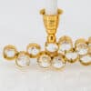 Gilded Palwa Jewel Crystal Candlestick Candelabra, 1960 - Thumbnail Image 7