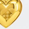 Set of Six 18K Gold-Plated Christmas Heart Ornaments by Georg Jensen, Denmark - Thumbnail Image 16