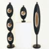 Black Gèlèdé Lamp Intimate Single Vessel, Salù Iwadi Studio - Thumbnail Image 2