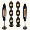 Black Gèlèdé Lamp Intimate Single Vessel, Salù Iwadi Studio - Thumbnail Image 4