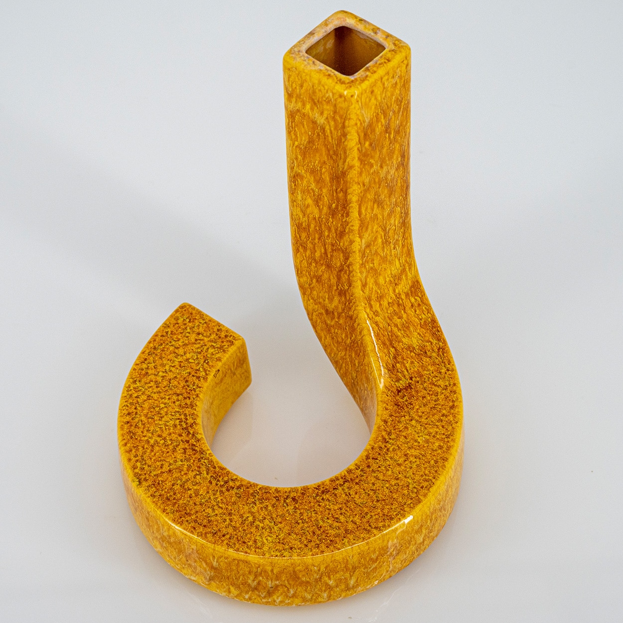 Set of 3 Sculptural Multicolor Ceramic Vases Roberto Rigon, Italy,1960 - Image 7