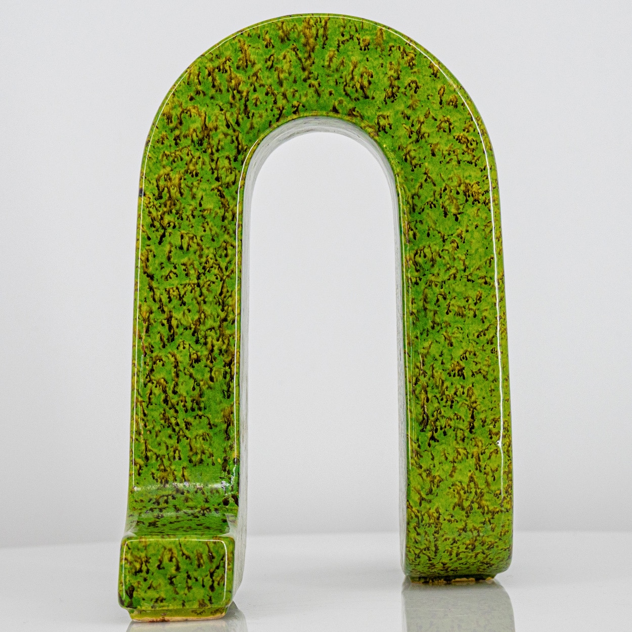 Set of 3 Sculptural Multicolor Ceramic Vases Roberto Rigon, Italy,1960 - Image 10