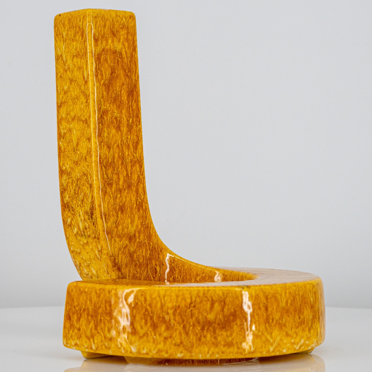 Set of 3 Sculptural Multicolor Ceramic Vases Roberto Rigon, Italy,1960 - Image 13