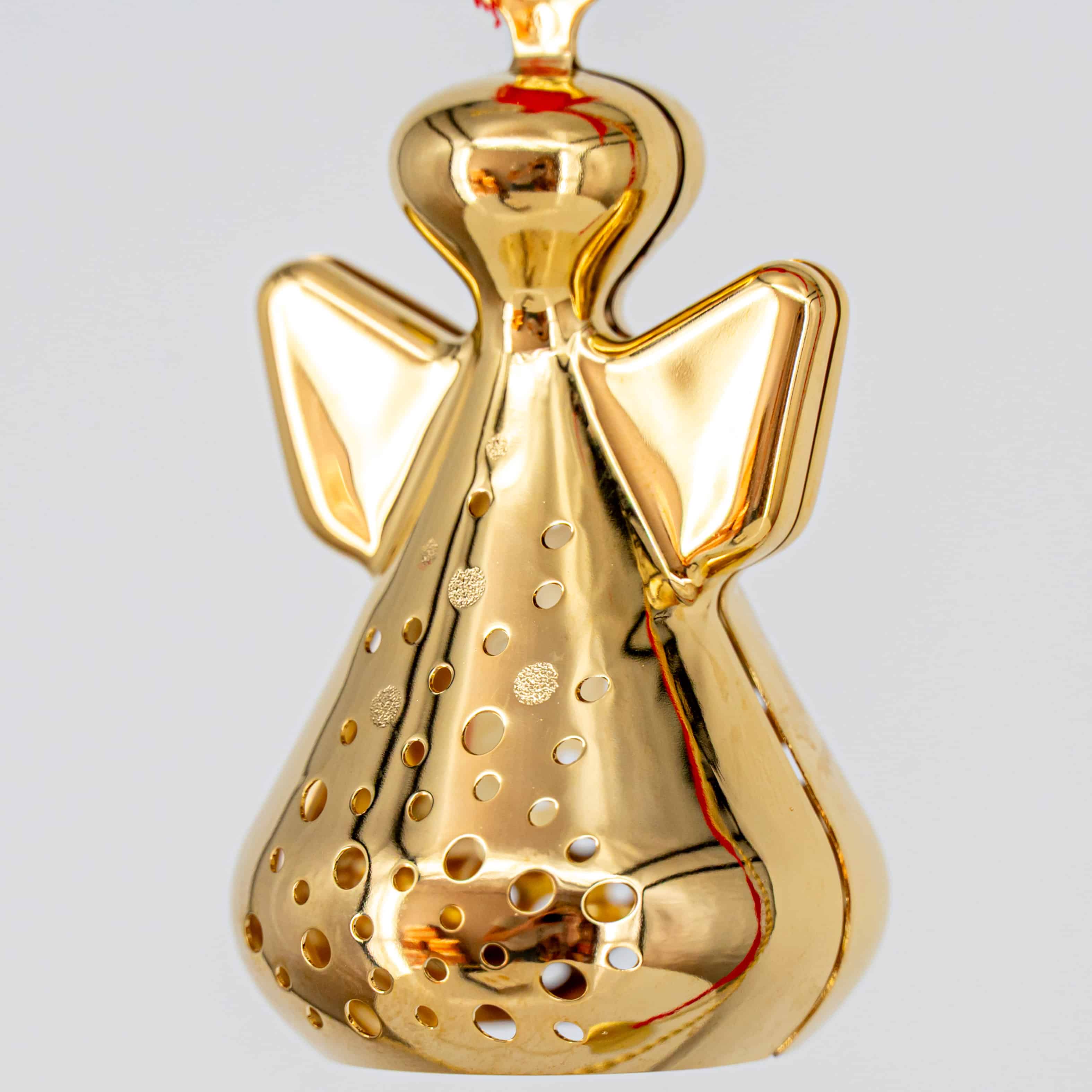 Set of Three 18K Gold-Plated Angels by Georg Jensen, Different years - Image 15