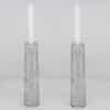 1 of the 2 Glass Arkipelago Candleholders by Timo Sarpaneva, Iittala 1980 - Thumbnail Image 5