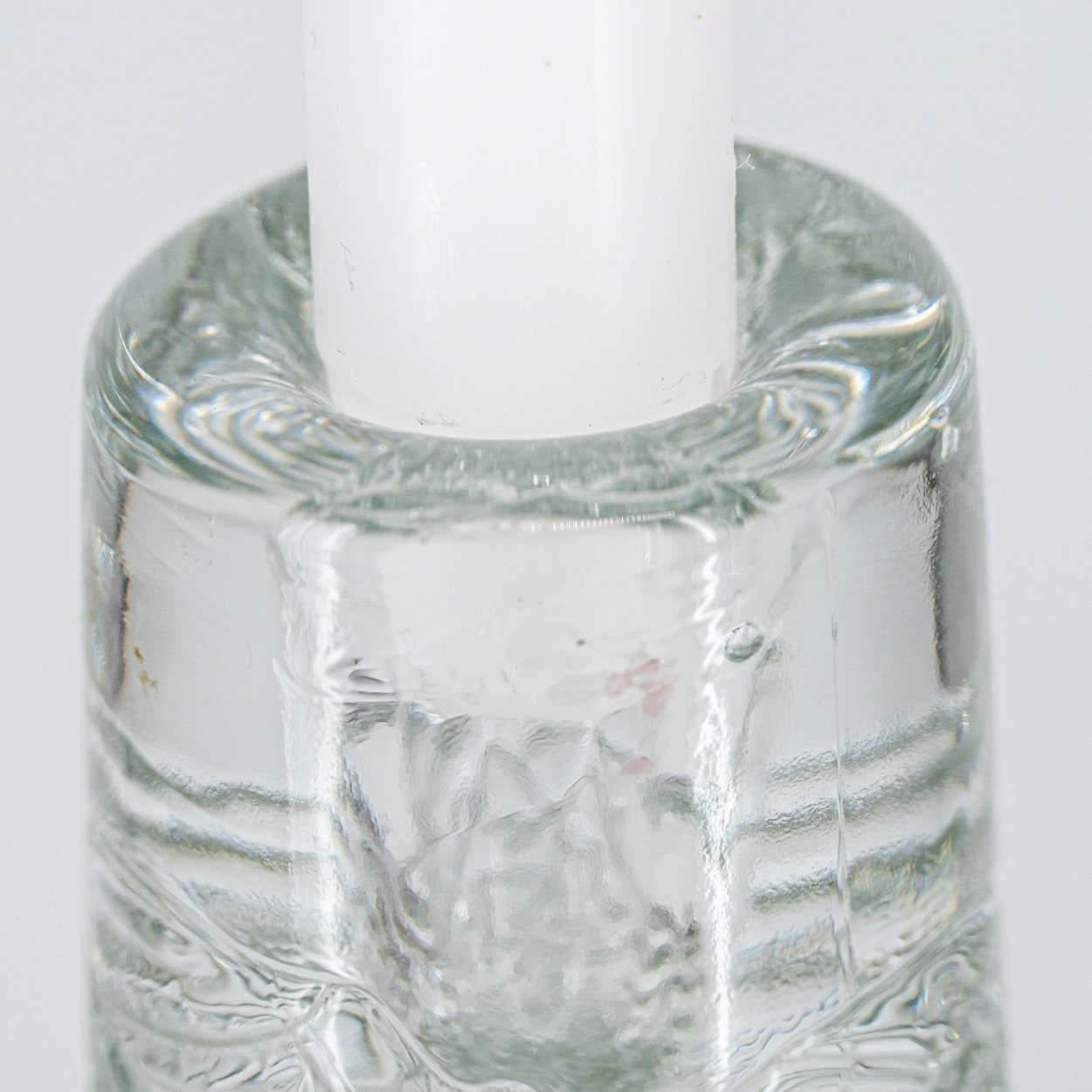 1 of the 2 Glass Arkipelago Candleholders by Timo Sarpaneva, Iittala 1980 - Image 2