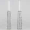 1 of the 2 Glass Arkipelago Candleholders by Timo Sarpaneva, Iittala 1980 - Thumbnail Image 8