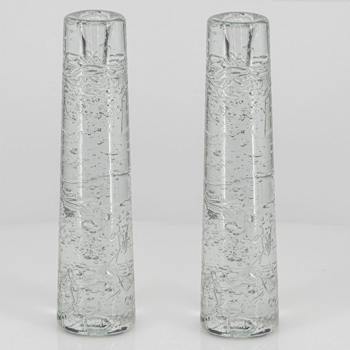 1 of the 2 Glass Arkipelago Candleholders by Timo Sarpaneva, Iittala 1980 - Image 9