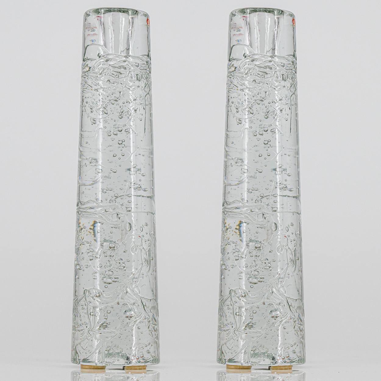 1 of the 2 Glass Arkipelago Candleholders by Timo Sarpaneva, Iittala 1980 - Image 7
