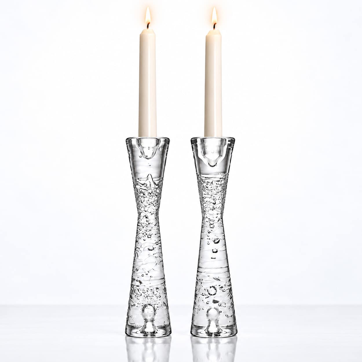 Set of 5 Ice Block Candleholders by Timo Sarpaneva, 1970s - Image 2