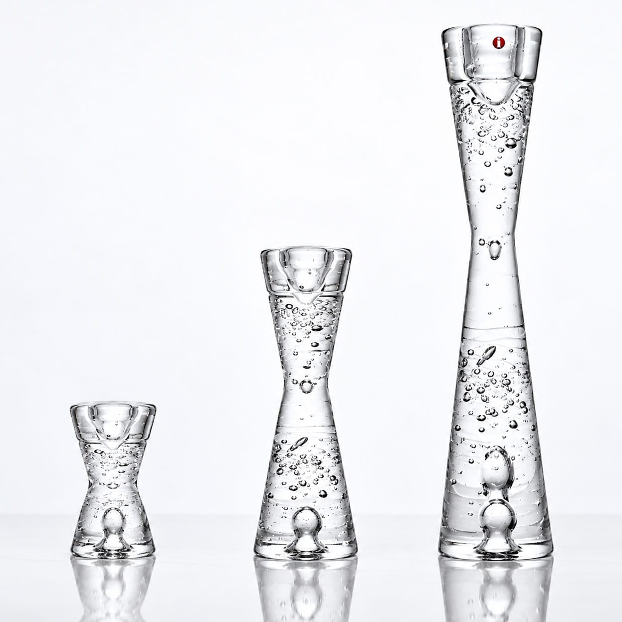 Set of 5 Ice Block Candleholders by Timo Sarpaneva, 1970s - Image 9