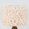 1 of the 2 Brutalist Ceramic Table Lamp, Custom Merino Wool Shade, Denmark 1970s - Thumbnail Image 14