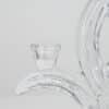 Pair of 2 Arms Crystal Candelabras, Jacques du Châtel, Vannes Franc 1970 - Thumbnail Image 8